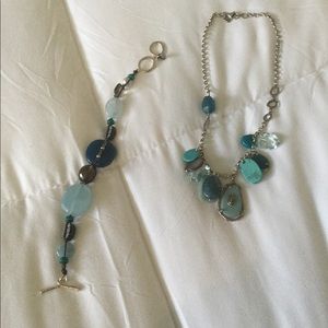 Vintage rare Silpada Necklace & bracelet set